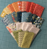 Lot de fat quarter Flower Box